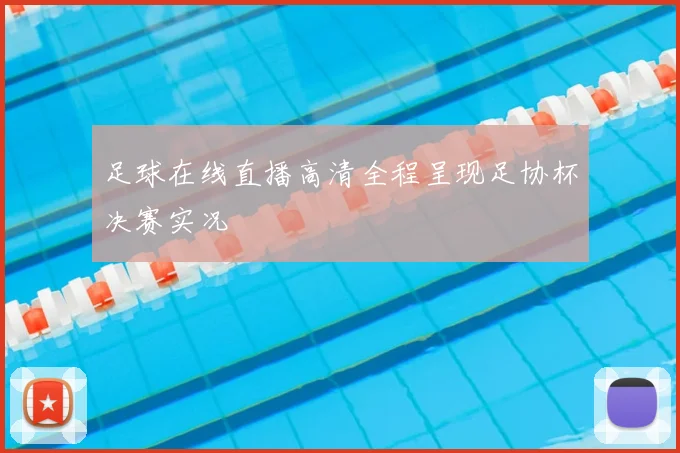 足球在线直播高清全程呈现足协杯决赛实况
